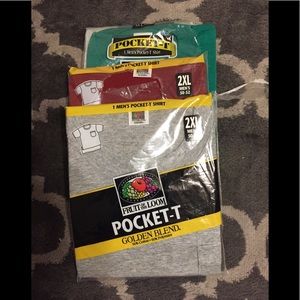 NWT Fruit of the Loom Tee bundle Size XXL